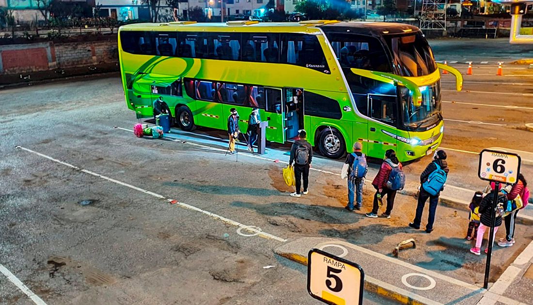 Bus Nocturno Puno a Arequipa
